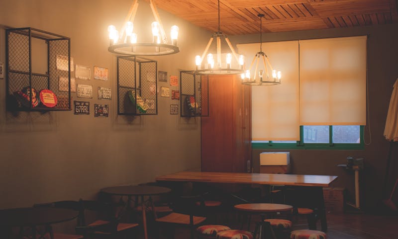 Warm restaurant interior showing Via 313's welcoming dining area